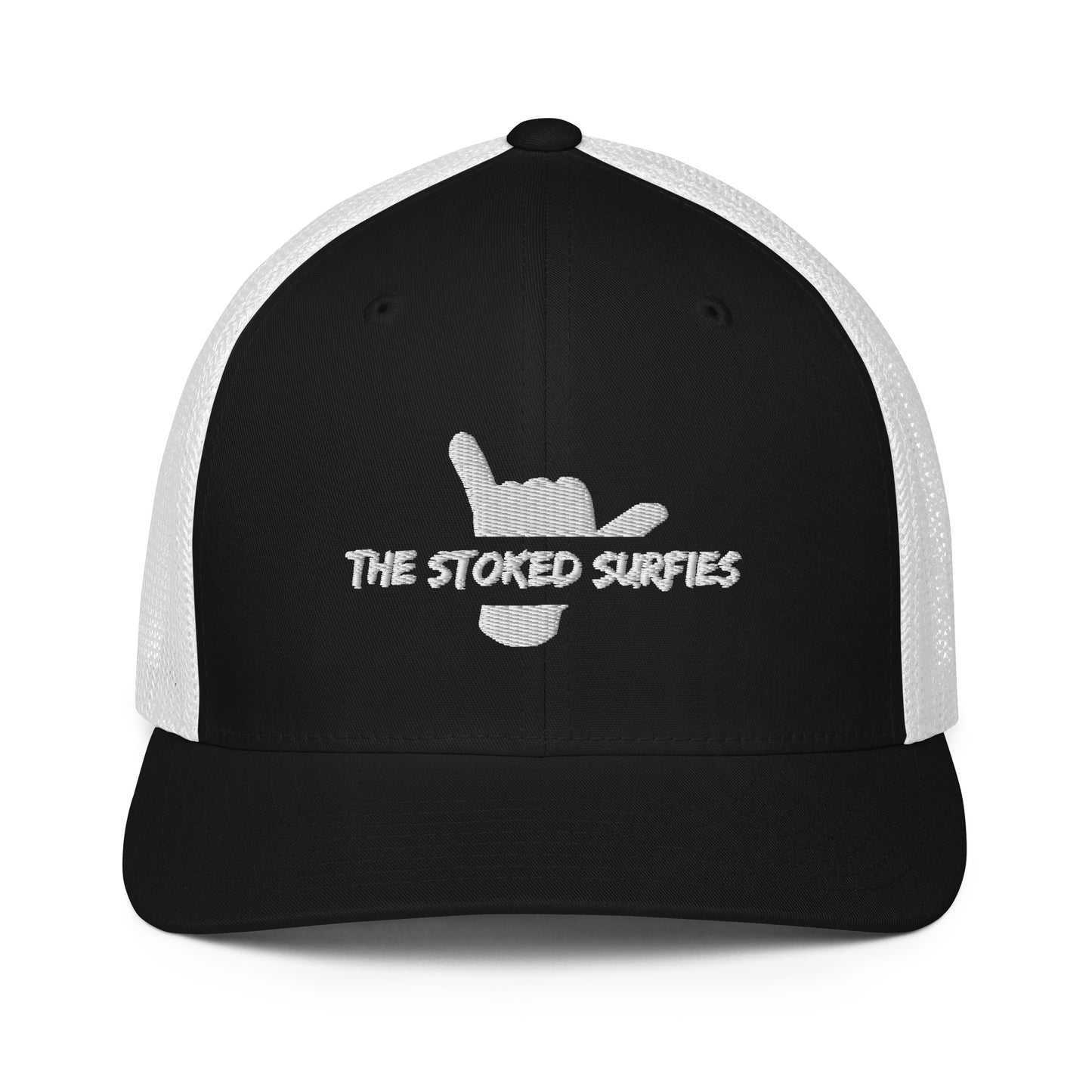 Closed-back trucker cap