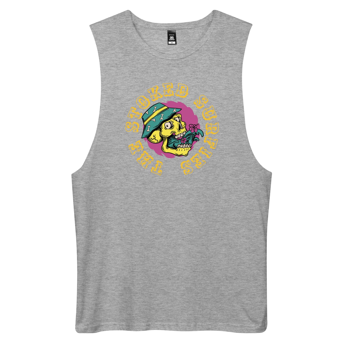 Men’s drop arm tank top