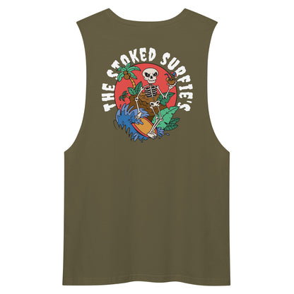 Men’s drop arm tank top
