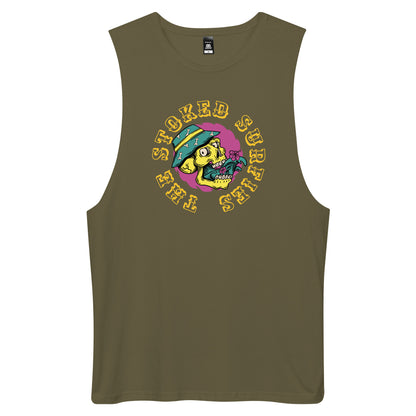 Men’s drop arm tank top