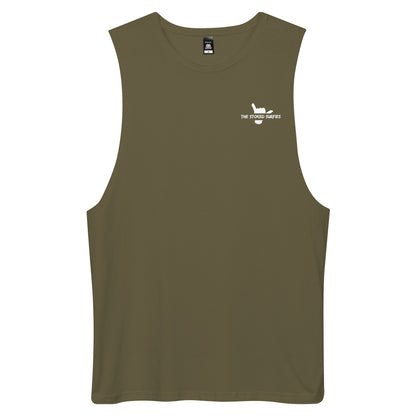 Men’s drop arm tank top
