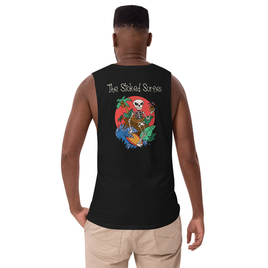 Men’s drop arm tank top