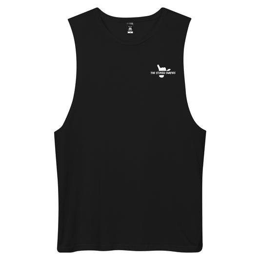 Men’s drop arm tank top