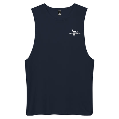 Men’s drop arm tank top