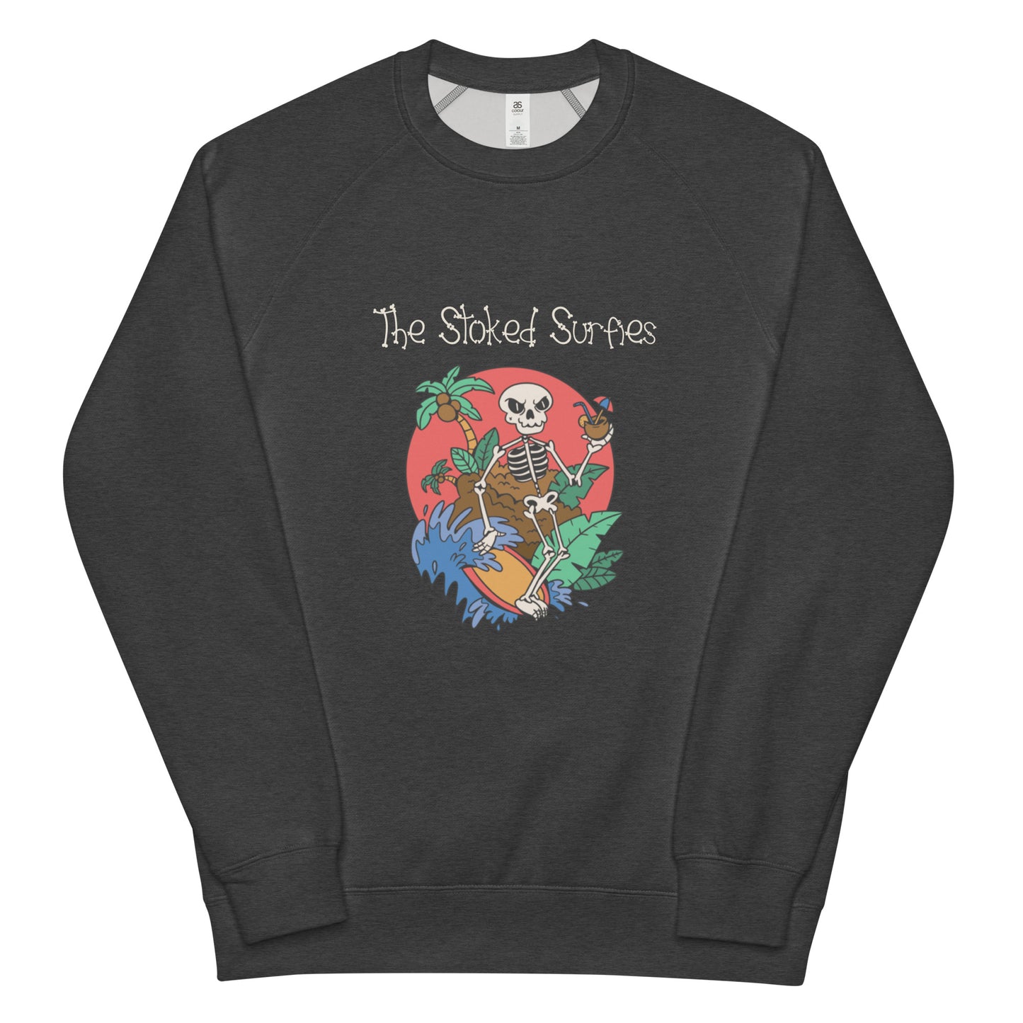 Unisex raglan sweatshirt