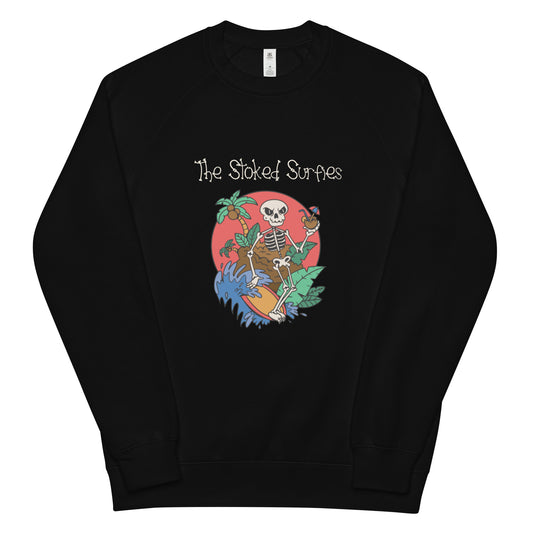 Unisex raglan sweatshirt