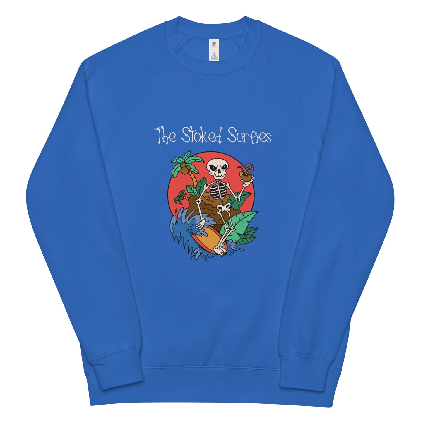 Unisex raglan sweatshirt