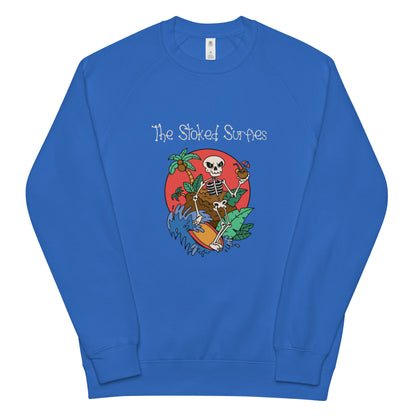 Unisex raglan sweatshirt