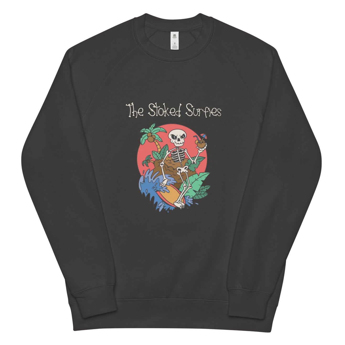 Unisex raglan sweatshirt