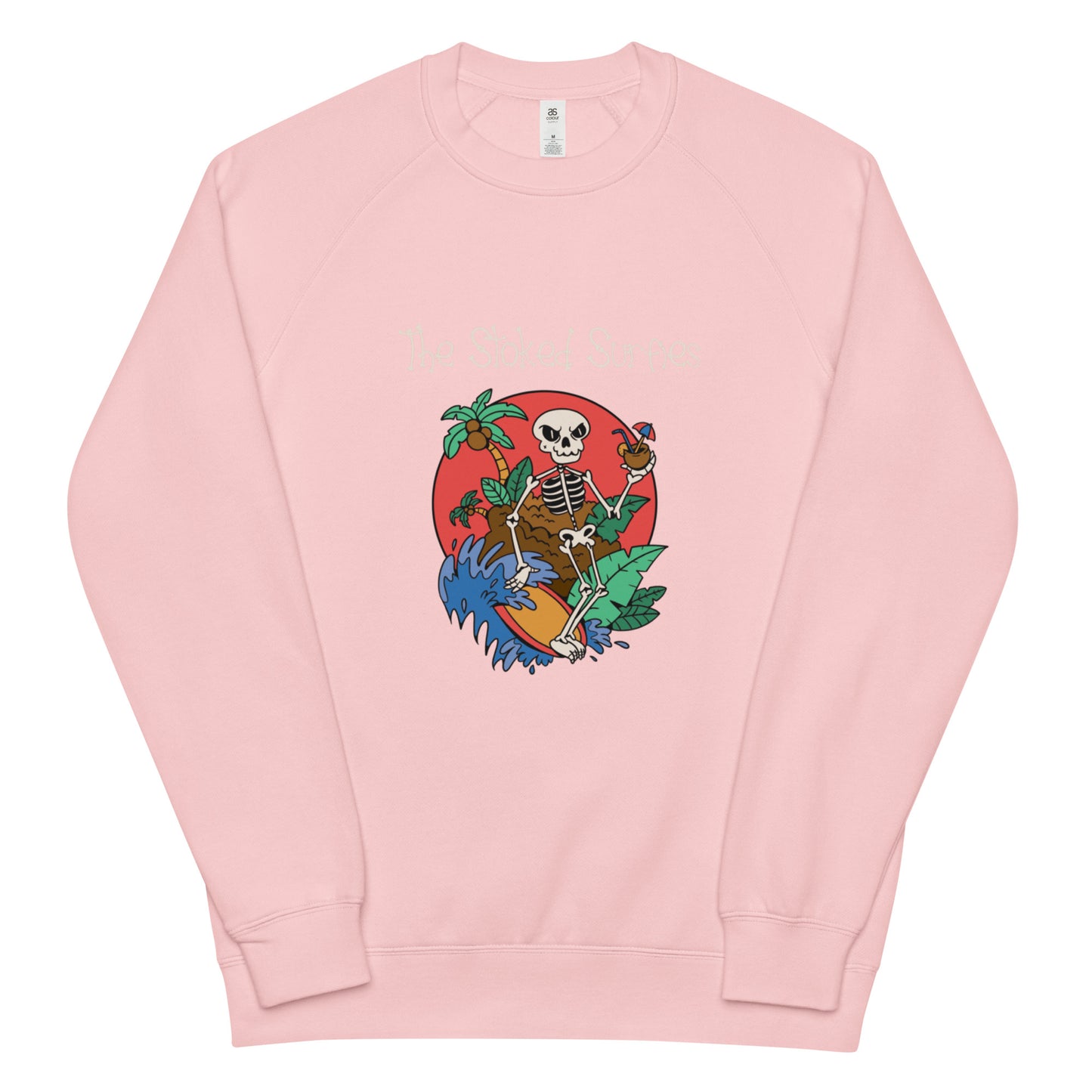 Unisex raglan sweatshirt